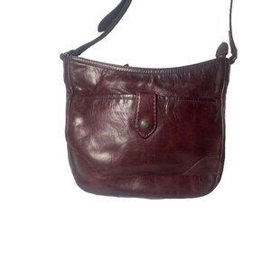 Frye Burgundy Crossbody Bag